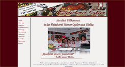 Desktop Screenshot of fleischerei-ogkler.de